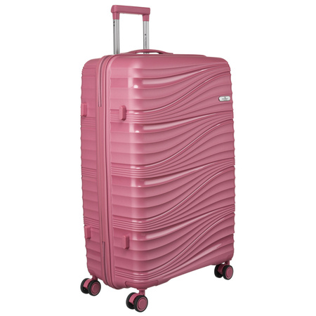 Kofferset aus Polypropylen mit Reißverschluss-Organizer – Peterson