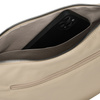 Damen-Umhängetasche aus Polyester in Beige, ein Hauptfach mit einer Außentasche - Peterson