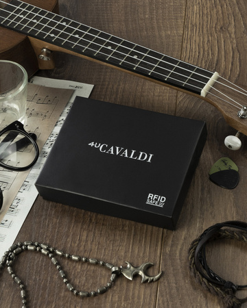 Große Herren Geldbörse aus Echtleder mit RFID Stop – Cavaldi