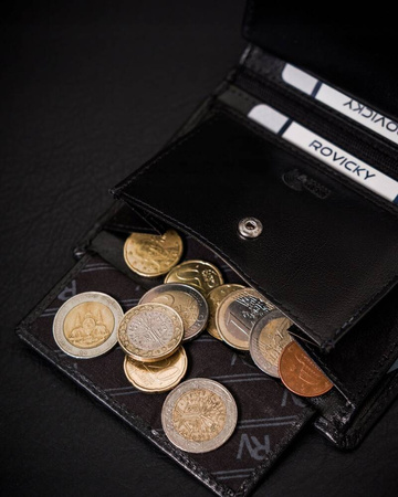 Erweiterte Herren Geldbörse aus echtem Leder – Rovicky