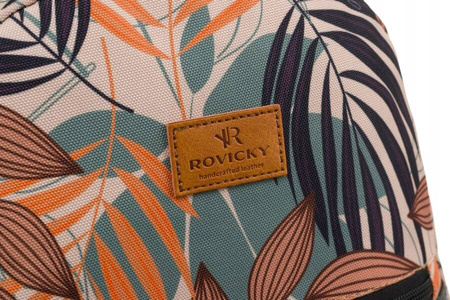 Gemusterter Damen Rucksack für die Stadt – Rovicky
