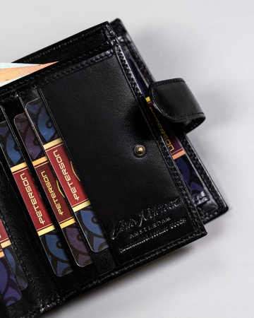 Elegante große Herren Geldbörse aus echtem Leder – Peterson