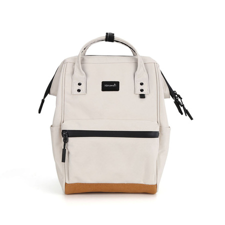 Praktischer Damen Rucksack in Creme mit verstellbaren Trägern – Himawari