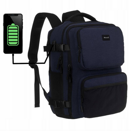 Reiserucksack aus wasserabweisendem Polyester – Himawari