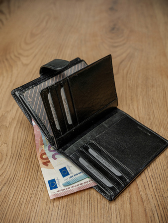 Elegante Herren Geldbörse aus Echtleder – Rovicky