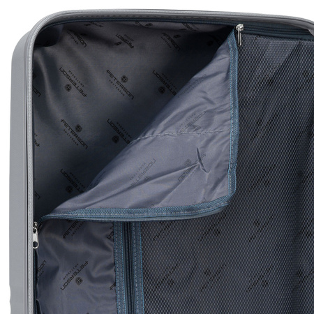 Peterson Koffer-Set aus ABS-Kunststoff in Grau