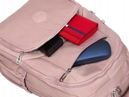 Geräumiger Damen Rucksack aus Nylon – Peterson