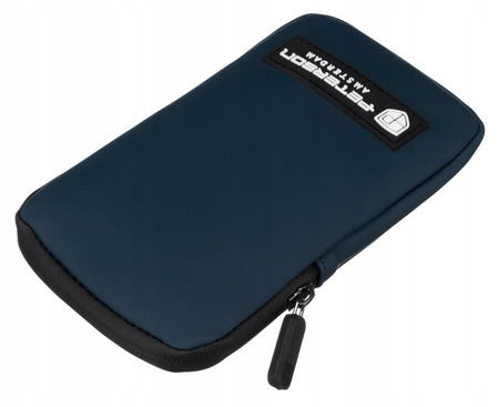 Robuster City Rucksack aus Synthetikmaterial mit Etui im Set – Peterson