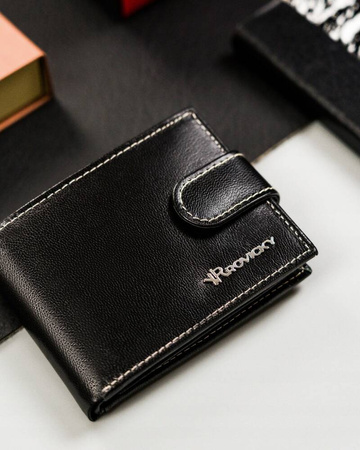 Kleine Herren Geldbörse aus echtem Leder – Rovicky