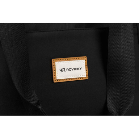 Minimalistische, geräumige Damen Shopper Tasche für die Schulter – Rovicky