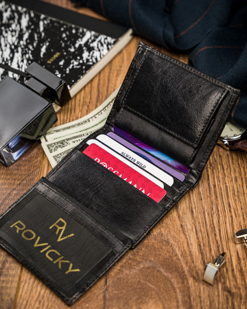 Herren Geldbörse aus echtem Leder – Always Wild®