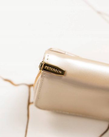 Elegante Damen Geldbörse aus lackiertem Öko-Leder – Peterson