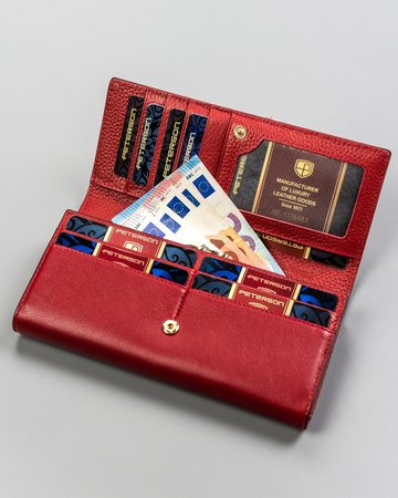 Große Damen Geldbörse mit Schlangenmuster – Peterson