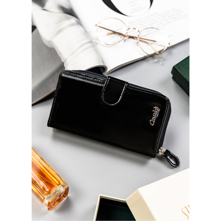 Große bequeme Damen Geldbörse aus Öko-Leder – 4U Cavaldi