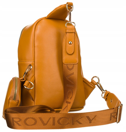 Damen Schultertasche aus Öko-Leder – Rovicky