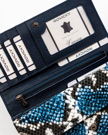 Große Damen Geldbörse aus echtem und Öko-Leder – 4U Cavaldi