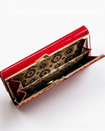 Klassische Damen Geldbörse aus Echtleder – Peterson