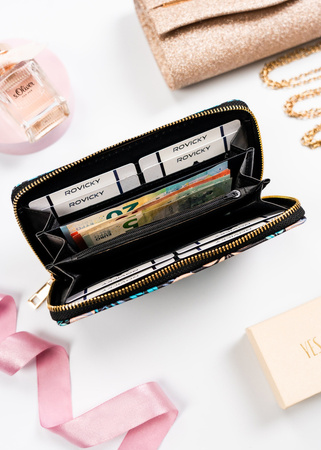 Damen Portemonnaie-Etui aus Öko-Leder