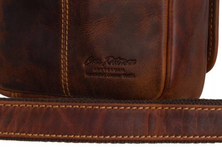 Herren Umhängetasche aus Leder – Peterson