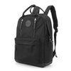 Modischer A4 Laptop Rucksack Schwarz – Himawari