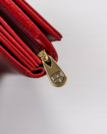 Klassische Damen Geldbörse aus Echtleder – Peterson