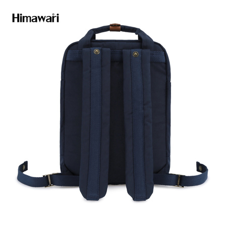 Modischer marineblauer Sportrucksack mit Laptopfach - Himawari