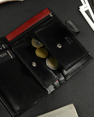 Herren Geldbörse aus Leder für Karten – Ronaldo