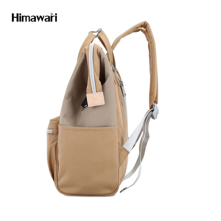 Sport-Rucksack in Camel mit USB und Laptopfach – Himawari