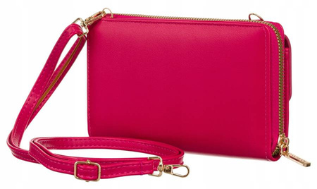 Mini Damen Umhängetasche mit Geldbörsenfunktion und abnehmbarem Riemen – 4U Cavaldi