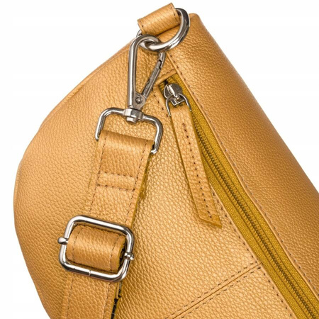 Geräumige Damen Gürteltasche aus Leder – Peterson