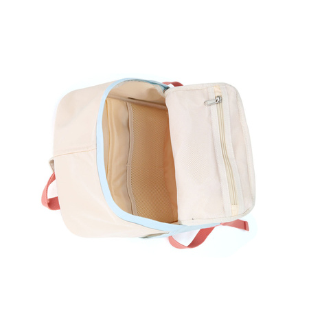 Mehrfarbiger City-Rucksack für Damen mit Reißverschluss – Himawari