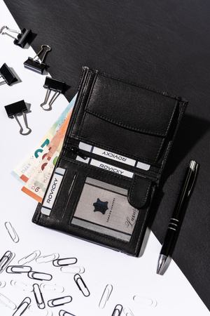 Herren-Geldbörse aus Leder ohne Verschluss - Always Wild