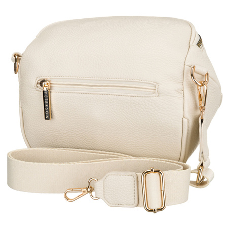 Modische, hellbeige Damen-Gürteltasche aus ökologischem Leder – Peterson