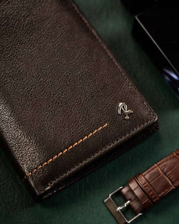 Pionier Herren Geldbörse aus Echtleder – Rovicky