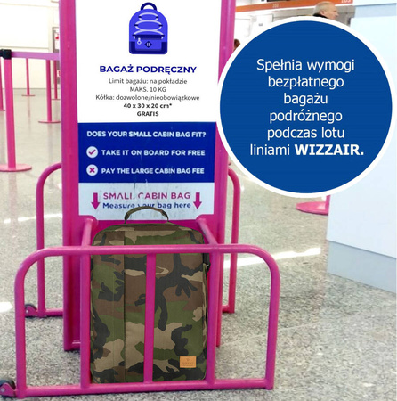 Großer Reiserucksack aus Polyester – Rovicky