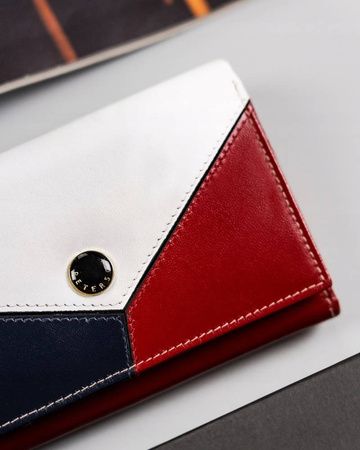 Damen Geldbörse aus Echtleder in mittlerer Größe – Peterson