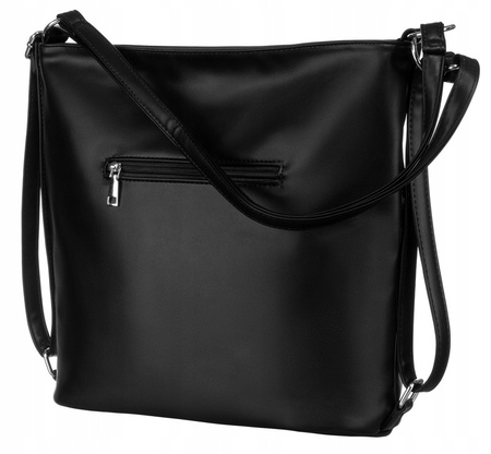 Klassische, geräumige Damentasche aus Öko-Leder – Rovicky