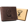 Große Herren Geldbörse aus Leder – Always Wild