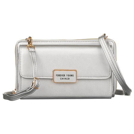 Mini Damen Umhängetasche mit Geldbörsenfunktion und abnehmbarem Riemen – 4U Cavaldi