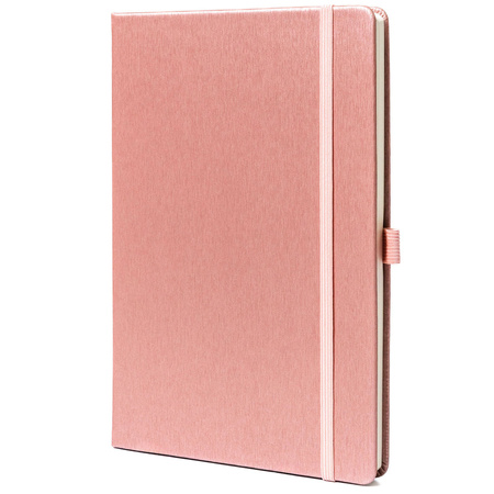 Notizbuch A5, rosa, liniert – Peterson