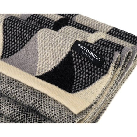 Warmer Herren Schal mit elegantem Rautenmuster – Peterson