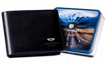 Kleine Geldbörse aus Leder ohne Verschluss – Peterson