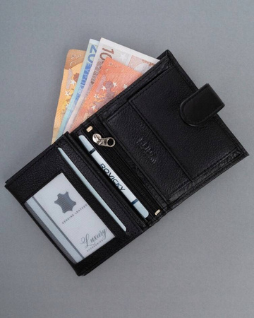 Herren Geldbörse aus Leder mit RFID-Schutz – 4U Cavaldi