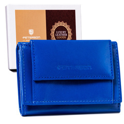 Kleine Damen Geldbörse aus Leder mit RFID Protect – Peterson