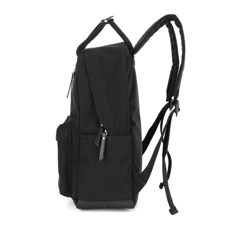 Wasserabweisender Uni-Rucksack mit Außentasche – Himawari