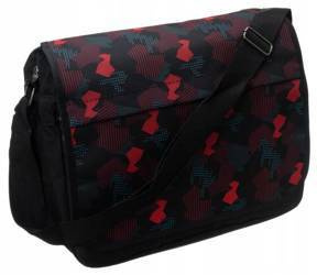 Jugendliche Umhängetasche aus Polyester mit breitem, verstellbarem Gurt – Loren