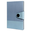 A5 Notizbuch in Hellblau mit Magnetverschluss und integriertem Lesezeichen – Peterson