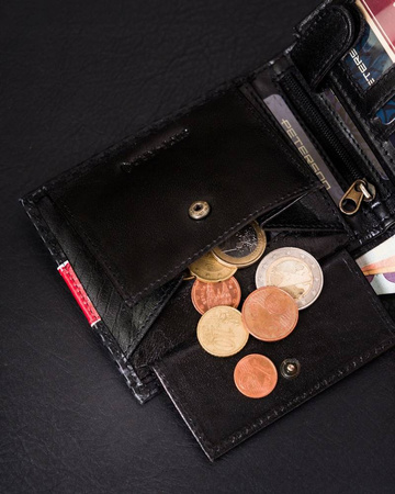 Herren Geldbörse aus Echtleder ohne Verschluss – Peterson