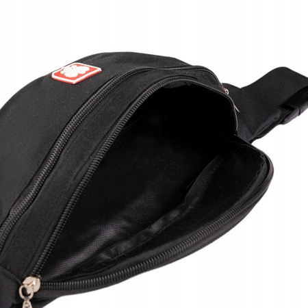 Sportliche Gürteltasche mit patriotischem Emblem