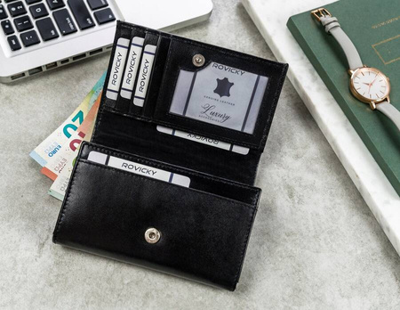 Große Damen Geldbörse aus echtem Leder – 4U Cavaldi